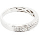 Cathedral Double Row Pave Diamond Ring - B13674