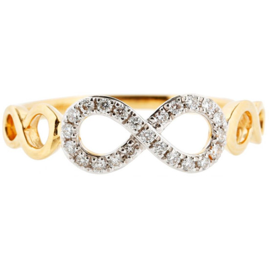 Infinity Diamond Ring - B13682 Infinity Diamond Ring - B13682