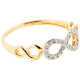 Infinity Diamond Ring - B13682 Infinity Diamond Ring - B13682