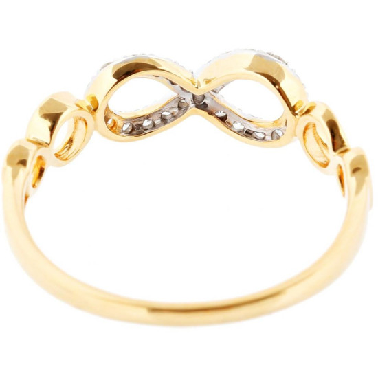Infinity Diamond Ring - B13682 Infinity Diamond Ring - B13682