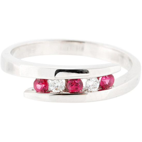 Marvelous Ruby and Diamond Ring - B13697