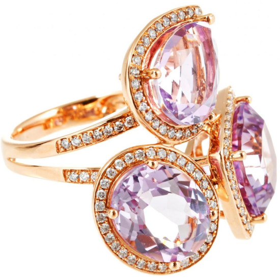  Victoria Townsend Pink Amethyst Ring - B13713