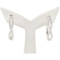 Twist Hoop Earrings - B13724 Twist Hoop Earrings - B13724
