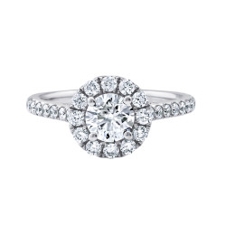 Halo Engagement Ring Halo Engagement Ring