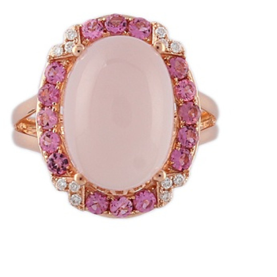 La Rose de Tourmaline Ring-B14183 La Rose de Tourmaline Ring-B14183