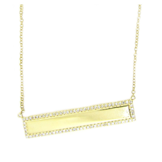 Evoke diamond necklace