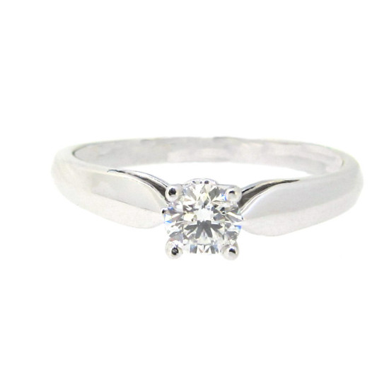 Solitaire Diamond Ring-B14438 Solitaire Diamond Ring-B14438