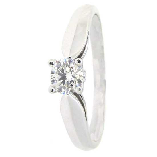 Solitaire Diamond Ring-B14438 Solitaire Diamond Ring-B14438
