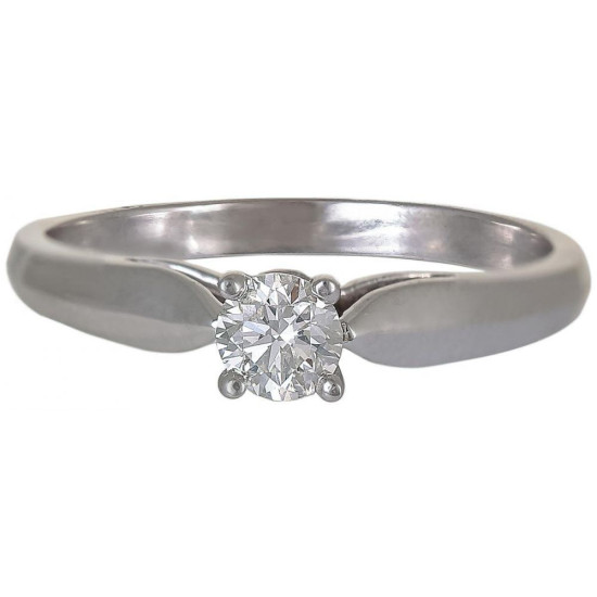 Solitaire Diamond Ring-B14438 Solitaire Diamond Ring-B14438