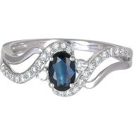 Blue Almighty Diamond ring