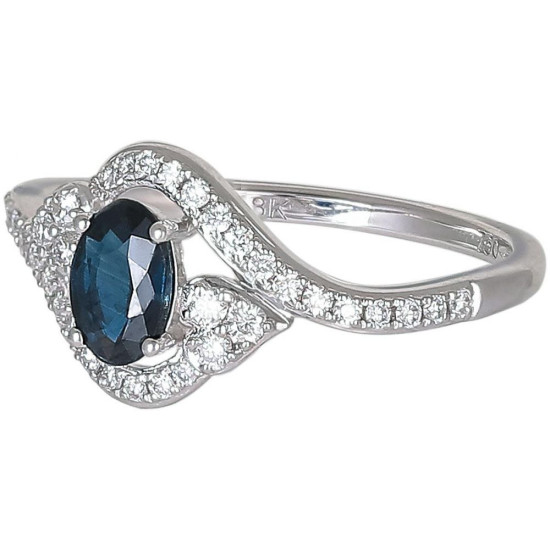 Blue Estrella Diamond ring