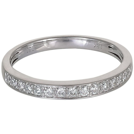 Pave setting Wedding Band -B14691