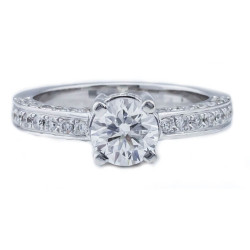 Flush Engagement Ring   Flush Engagement Ring