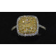 CANARY YELLOW DIAMOND RING