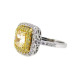 CANARY YELLOW DIAMOND RING