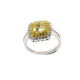 CANARY YELLOW DIAMOND RING