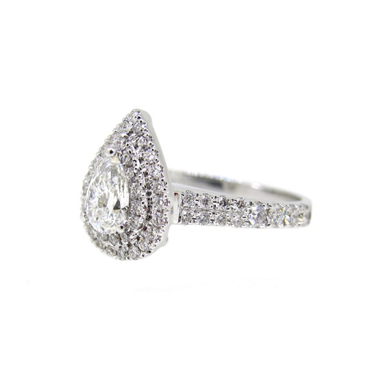 PEAR CUT DIAMOND RING