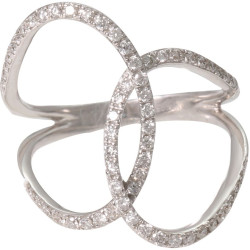 ENTANGLING DIAMOND RING-B15246 ENTANGLING DIAMOND RING-B15246
