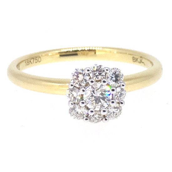 Enchanting Love diamond ring-B15392