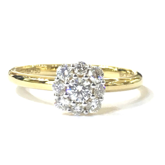 Enchanting Love diamond ring-B15392