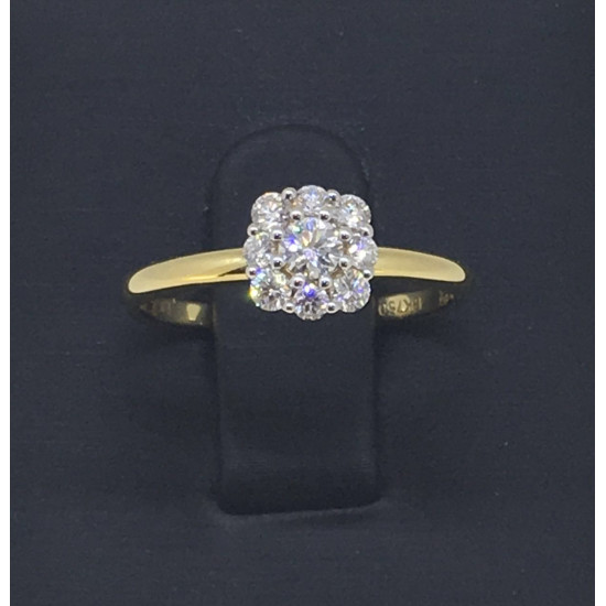 Enchanting Love diamond ring-B15392