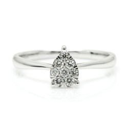 Royal Pear Shape Diamond Ring Royal Pear Shape Diamond Ring
