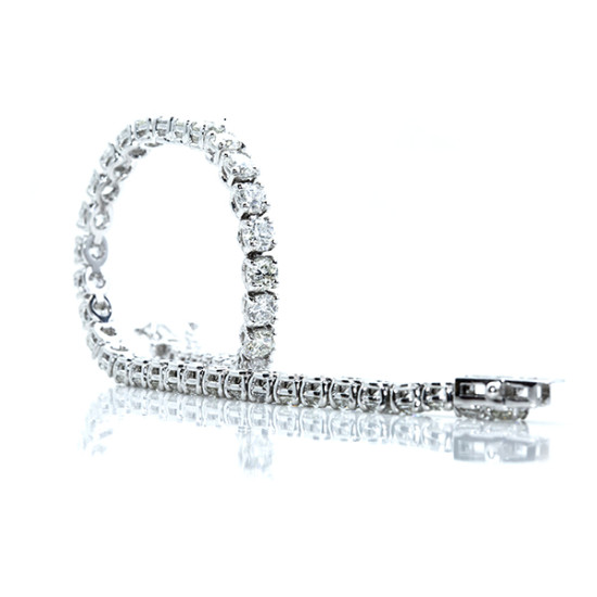 Classic Round Cut Tennis Bracelet