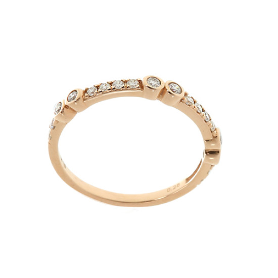 Classic Understated Sparkling Ring