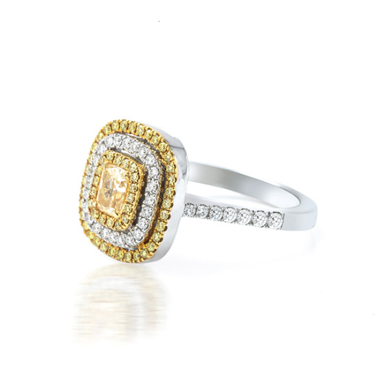 Yellow Diamond Engagement Ring