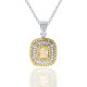 Fancy intense yellow diamond pendant Fancy intense yellow diamond pendant