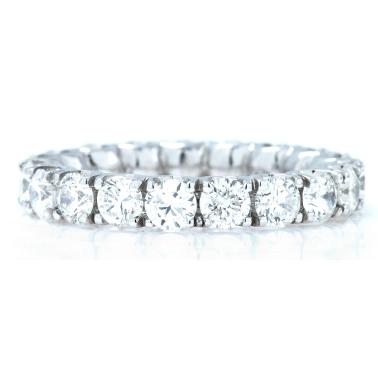 Classic Full Eternity Diamond Bend