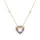 Rainbow Heart Pendant