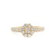 Diamond open cluster setting ring