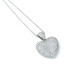 White Gold Diamond Heart Pendant