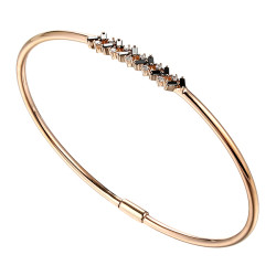 Contemporary Black Diamond Bangle Contemporary Black Diamond Bangle