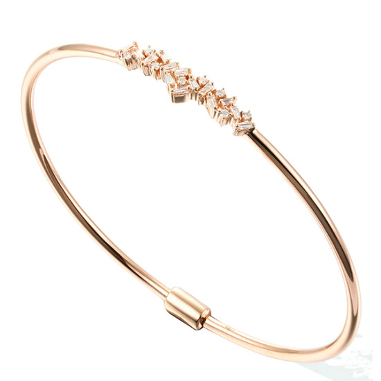  Elegant Diamond Bangle in England