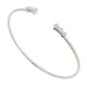 Half seeting diamond bangle Half seeting diamond bangle