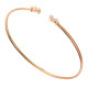 Half seeting diamond bangle Half seeting diamond bangle