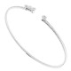 Half seeting diamond bangle Half seeting diamond bangle