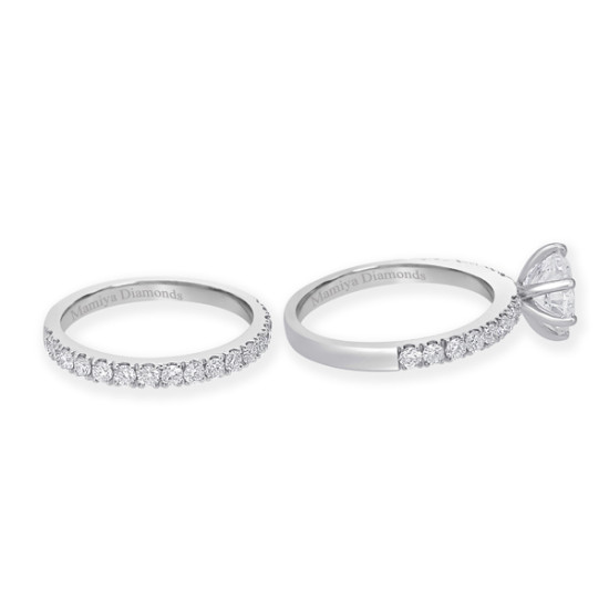 Twin Sets Engaged & Wedding Ring 