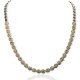  Oval Vivid Yellow Diamond Necklace