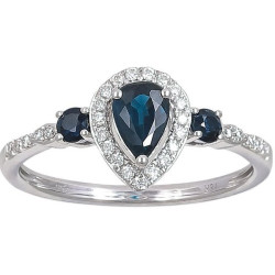 Nancy's Tear drop Sapphire Ring Nancy's Tear drop Sapphire Ring