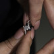 Round cut iconic design diamond ring Round cut iconic design diamond ring