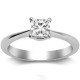 princess cut solitaire ring