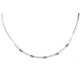 Blue Intervention Diamond Necklace (or1105)