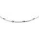 Blue Intervention Diamond Necklace (or1105)