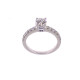 French Pave Engagement Ring OTOR01