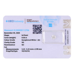 0.50 carats round brilliant cut 0.50 carats round brilliant cut