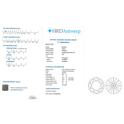 0.50 carats round brilliant cut -B19929 0.50 carats round brilliant cut -B19929